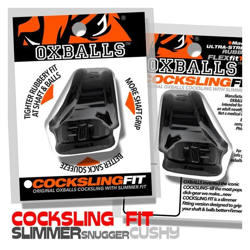 OxBalls CockSling FIT, Black, One Size