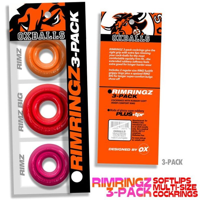 RimRingz 3 Pc Multi Size Fire Hots