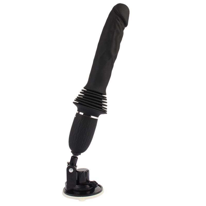 Fierce Euphoria Aeshma Mountable Remote Heating Thrust Machine, Black