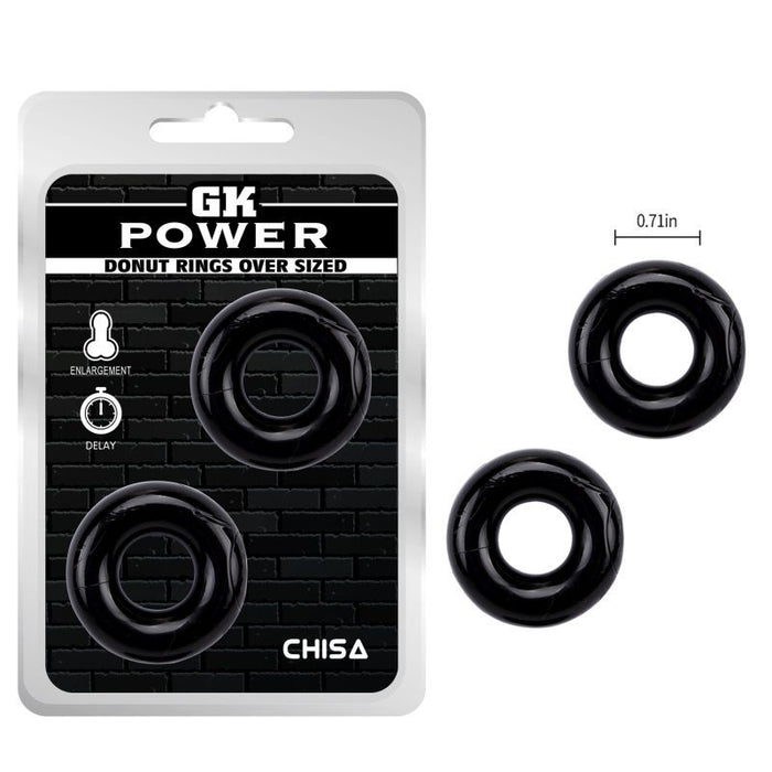 Mega Donut Rings Twin Pack