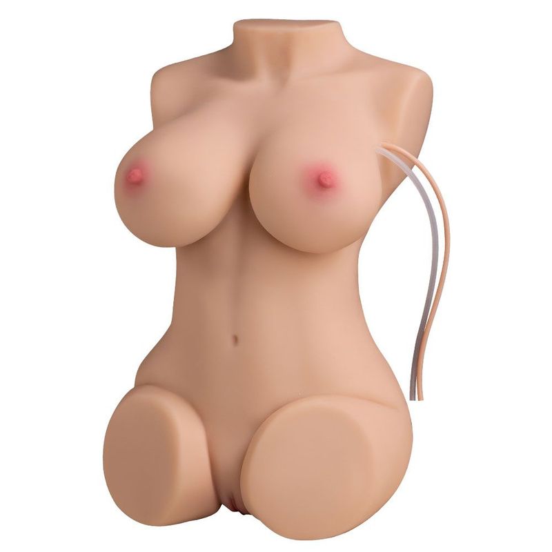 Wendy 6kg Remote Control Pussy And Ass Female Torso, Flesh