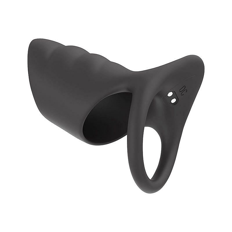 Daytona Surge Vibrating Penis Sleeve Cock Ring, Black