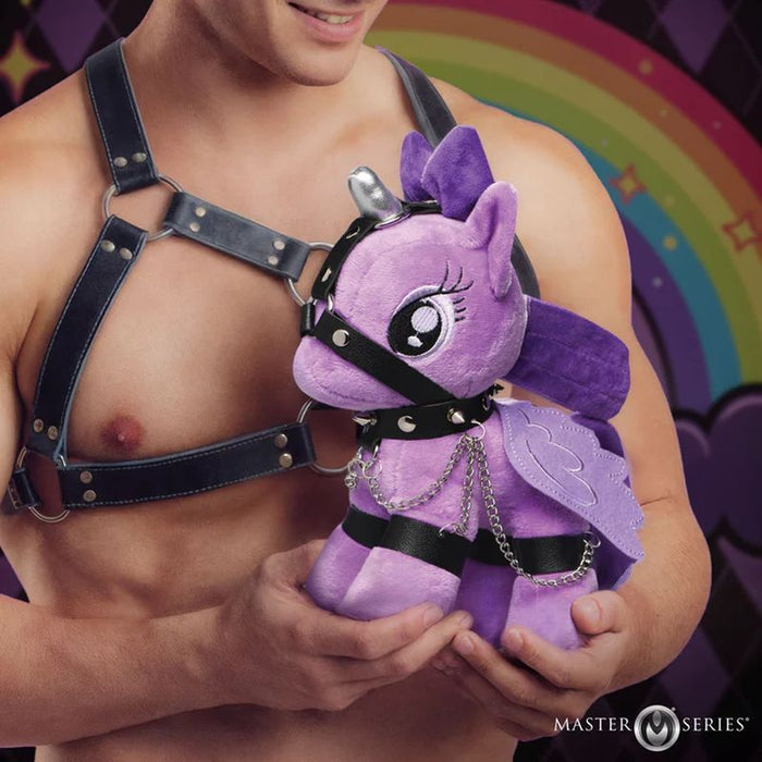 Raven Plum Bondage Pony