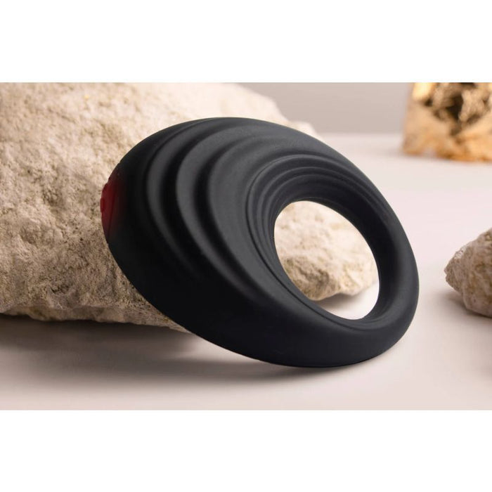 Spire 10 Speed Silicone Vibrating Cock Ring