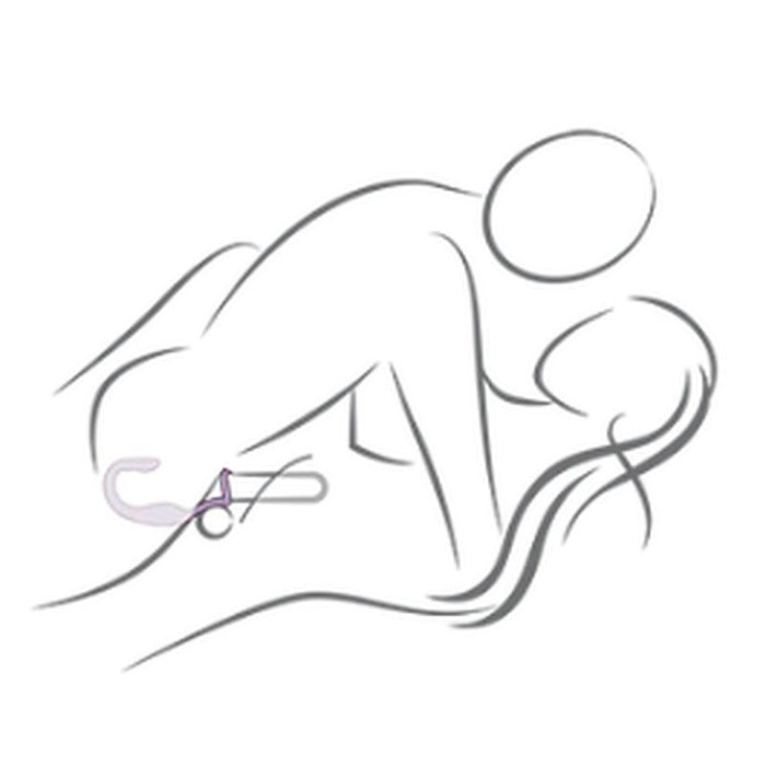 The Vibe 10 Speed Remote Mens Silicone Cock Ball and Anal Vibrator