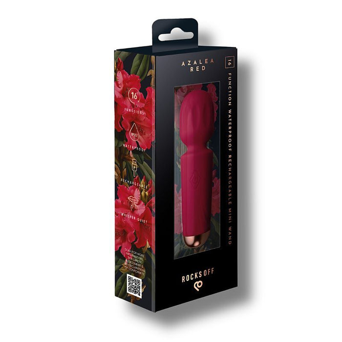 Rechargeable Mini Wand Azalea Red