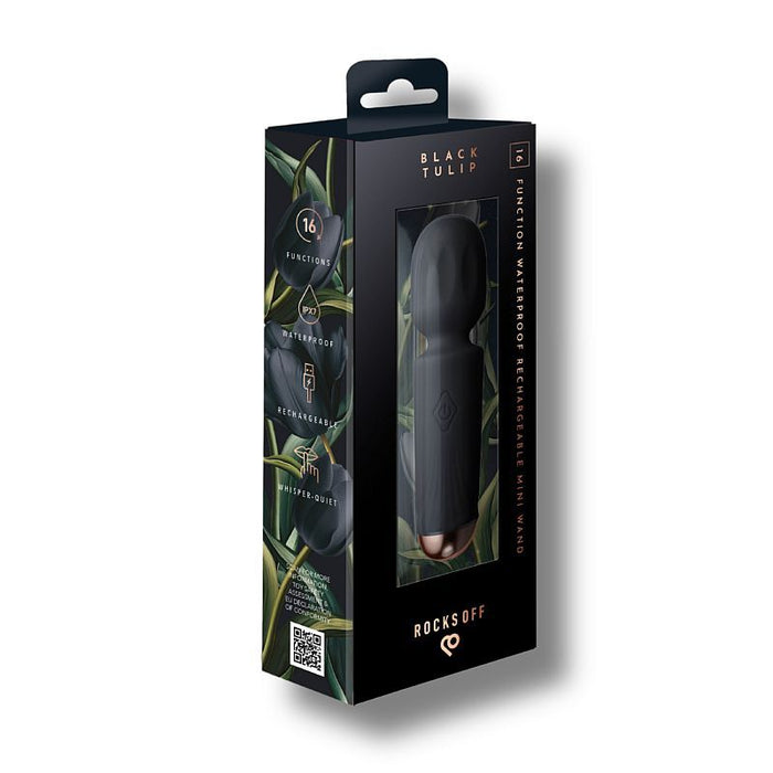 Rechargeable Mini Wand Black Tulip