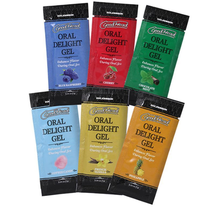 GoodHead Oral Delight Gel, 6-Pack, Sweet