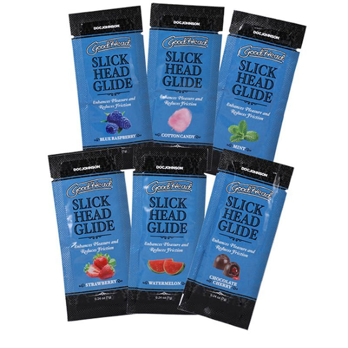 GoodHead Slick Head Glide 6 Pc Assorted