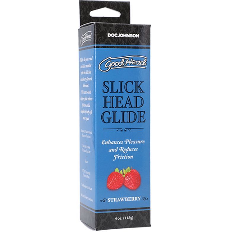 GoodHead Slick Head Glide, Strawberry, 113g
