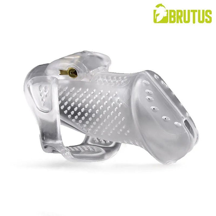 Brutus Airmesh Chastity Cage Clear
