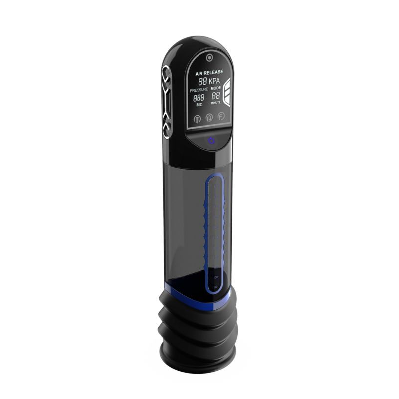 Peak Performa ISP90 Curve Infrared Automatic Penis Pump, Blue