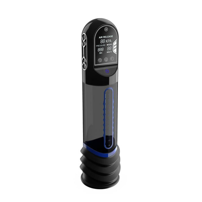Peak Performa ISP90 Curve Infrared Automatic Penis Pump, Blue