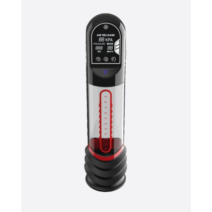 ISP90 Curve Infrared Automatic Penis Pump Red