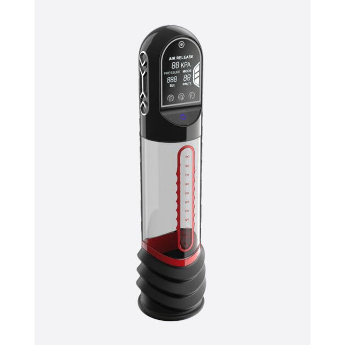 ISP90 Curve Infrared Automatic Penis Pump Red