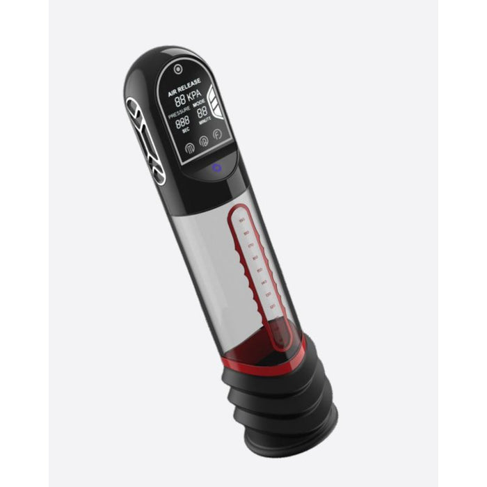 ISP90 Curve Infrared Automatic Penis Pump Red