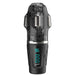 Black and grey hypershaker masturbator with digital display on a white background