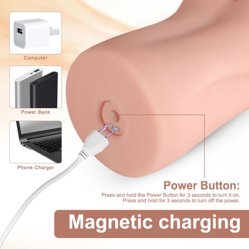 Agatha Realistic Vibrating Vaginal Masturbator