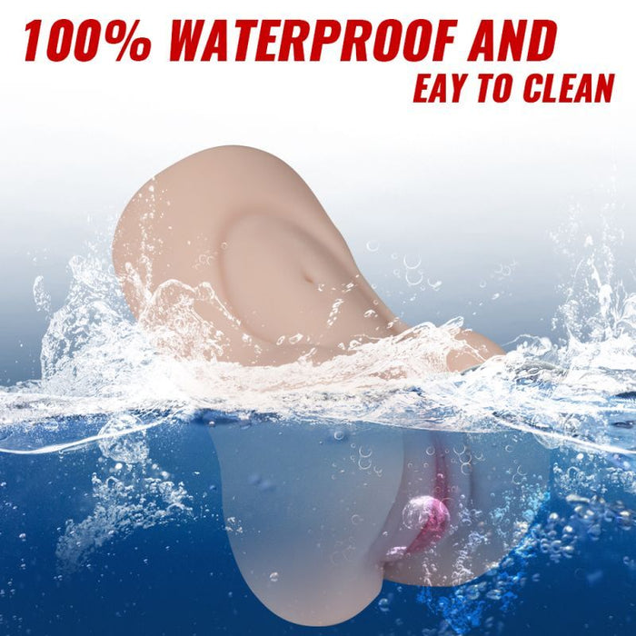 Aggie Realistic Vibrating Vaginal Masturbator