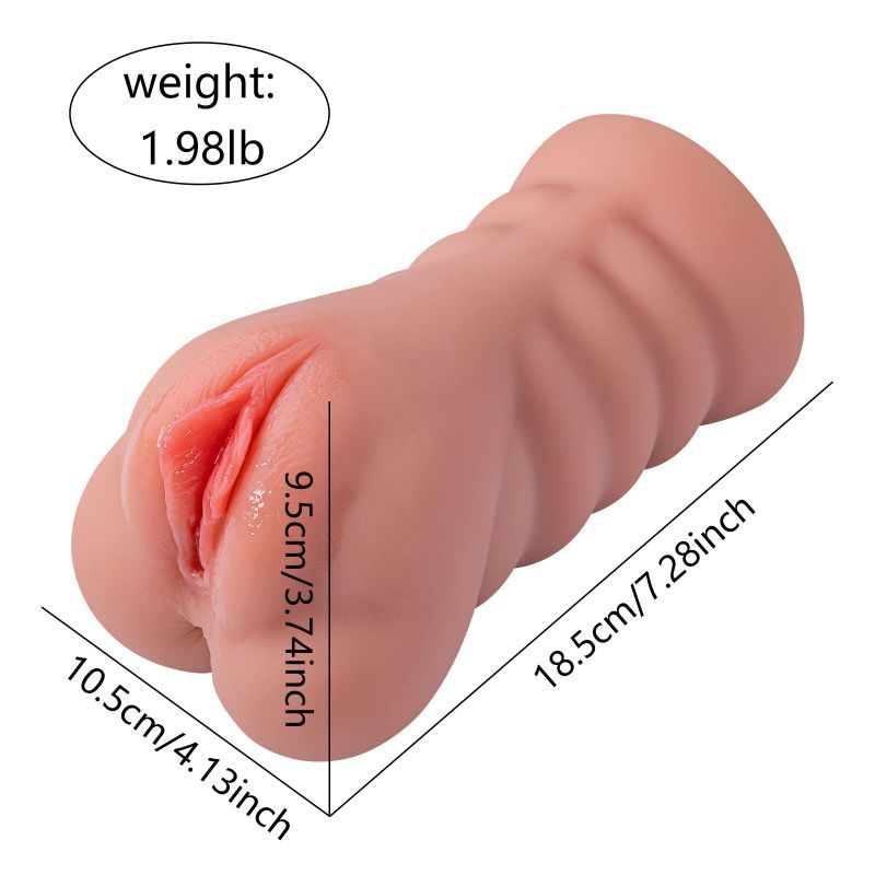 Ramar Realistic Vibrating Anal Vaginal Masturbator