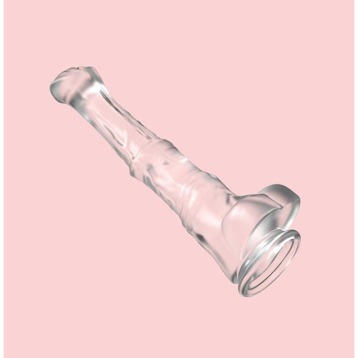 S-Hande Duke Horse Dong w Balls Clear XXL (40 x 14cm). Clear
