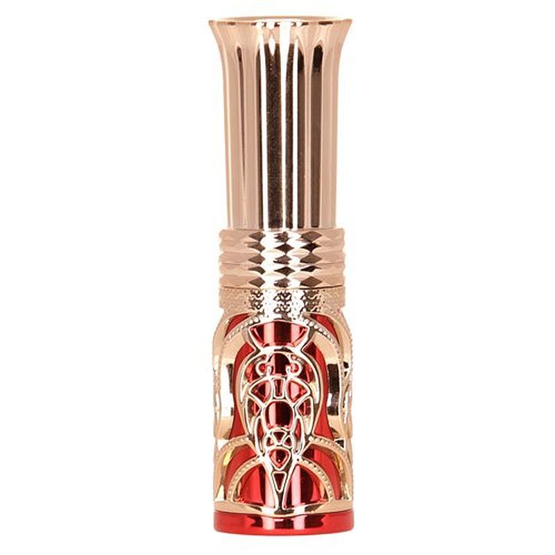 BMS Ruby Kiss 4 In 1 Lipstick Vibrator, Red