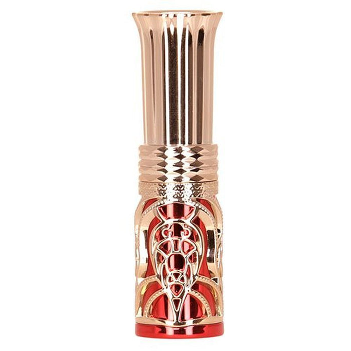 BMS Ruby Kiss 4 In 1 Lipstick Vibrator, Red