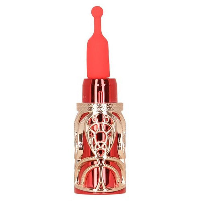 BMS Ruby Kiss 4 In 1 Lipstick Vibrator, Red