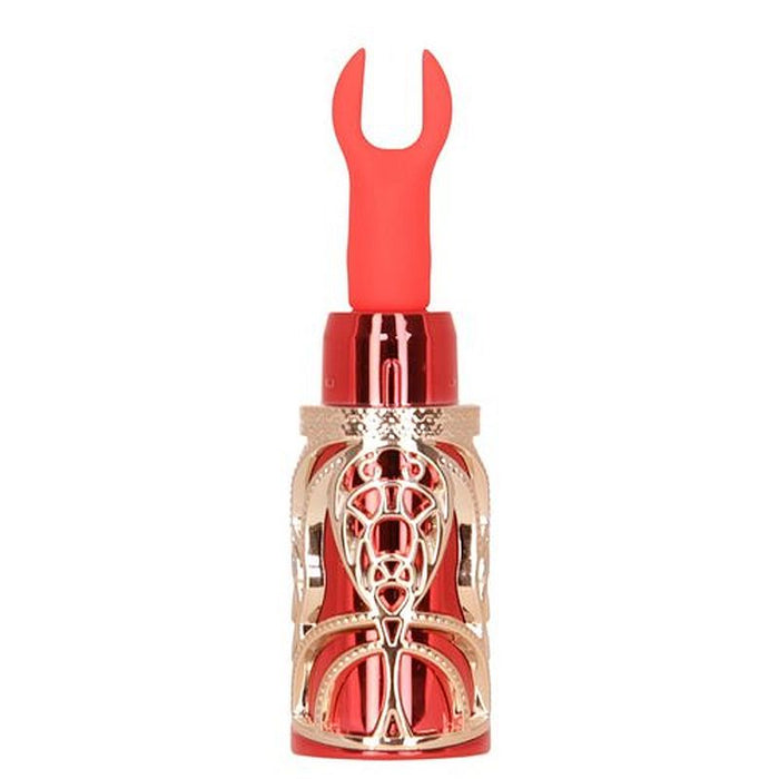 BMS Ruby Kiss 4 In 1 Lipstick Vibrator, Red