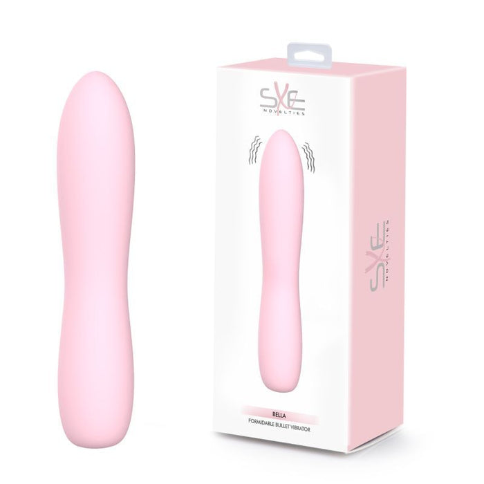 Bella Silicone 140mm Bullet Massager Pink