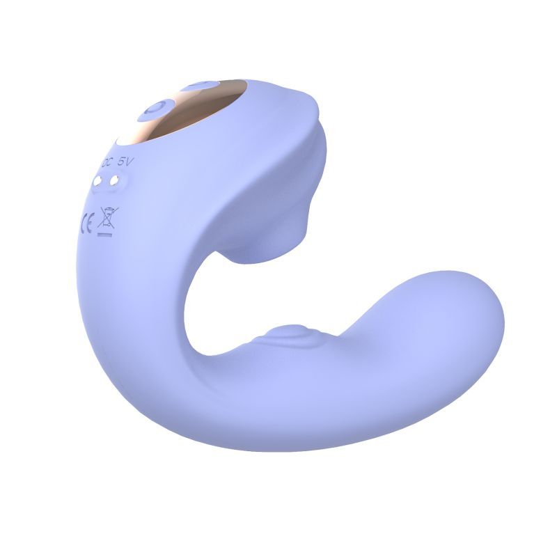 SXE Aria Air Pulse C Shaped Vibrator, Lilac