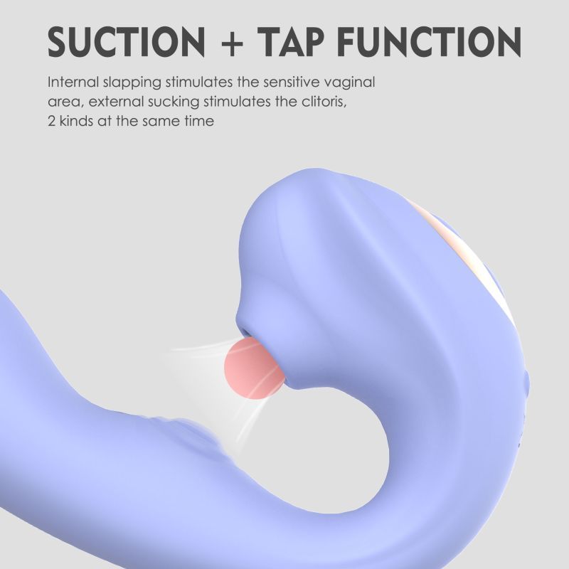 SXE Aria Air Pulse C Shaped Vibrator, Lilac