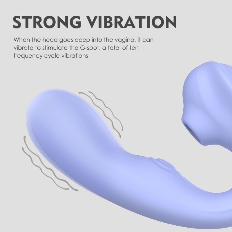 SXE Aria Air Pulse C Shaped Vibrator, Lilac