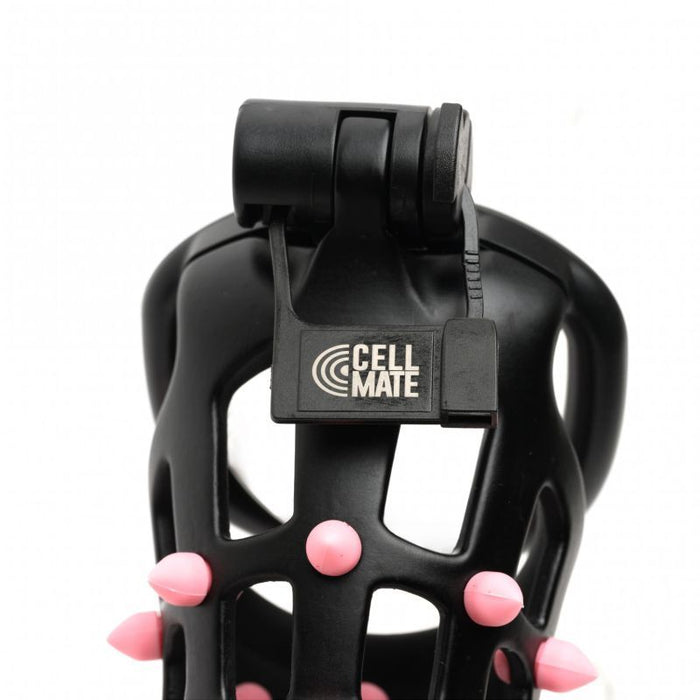 Sport Fucker FlexiSpike Size 2 Spiked Cock Cage, Black & Pink