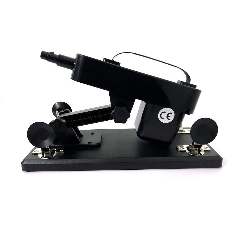 MixJoy Pleasure Plus Sex Machine with Dildo, Black