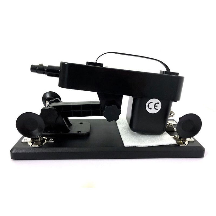 MixJoy Pleasure Plus Sex Machine with Dildo, Black