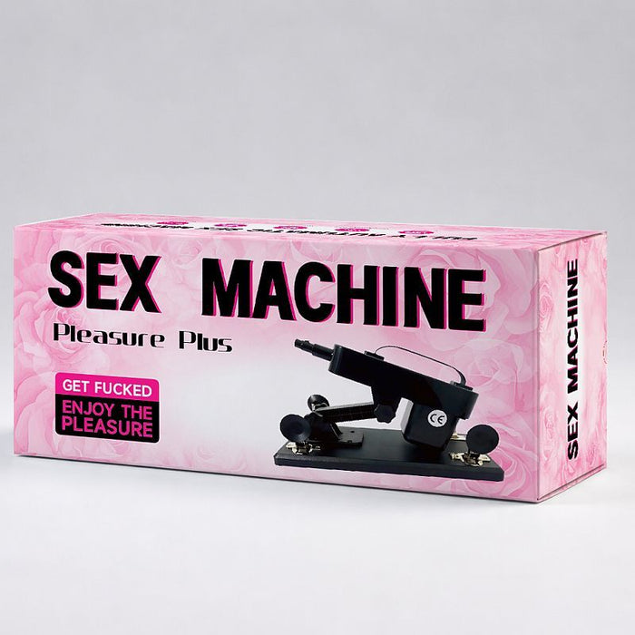 MixJoy Pleasure Plus Sex Machine with Dildo, Black
