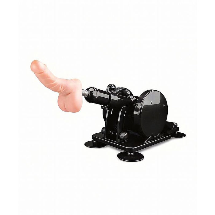 MixJoy Cannon Sex Machine with Attachments, Black