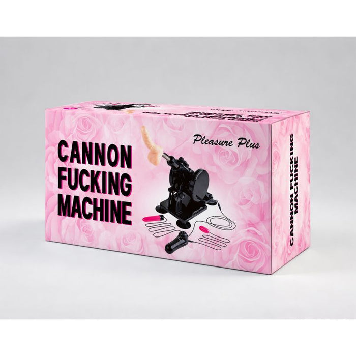 MixJoy Cannon Sex Machine with Attachments, Black