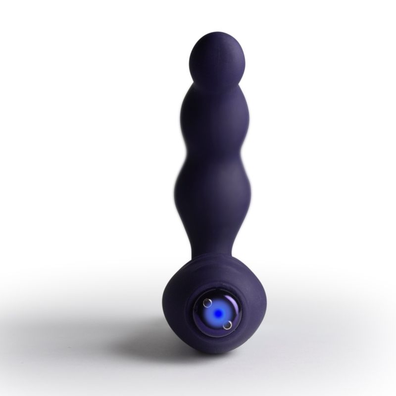 Rocks Off Nova Dominion Beaded P Spot Vibrator, Purple