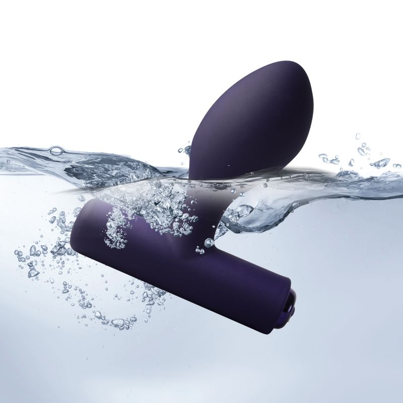 Rocks Off Nova Orbital Butt Plug Vibrator, Purple