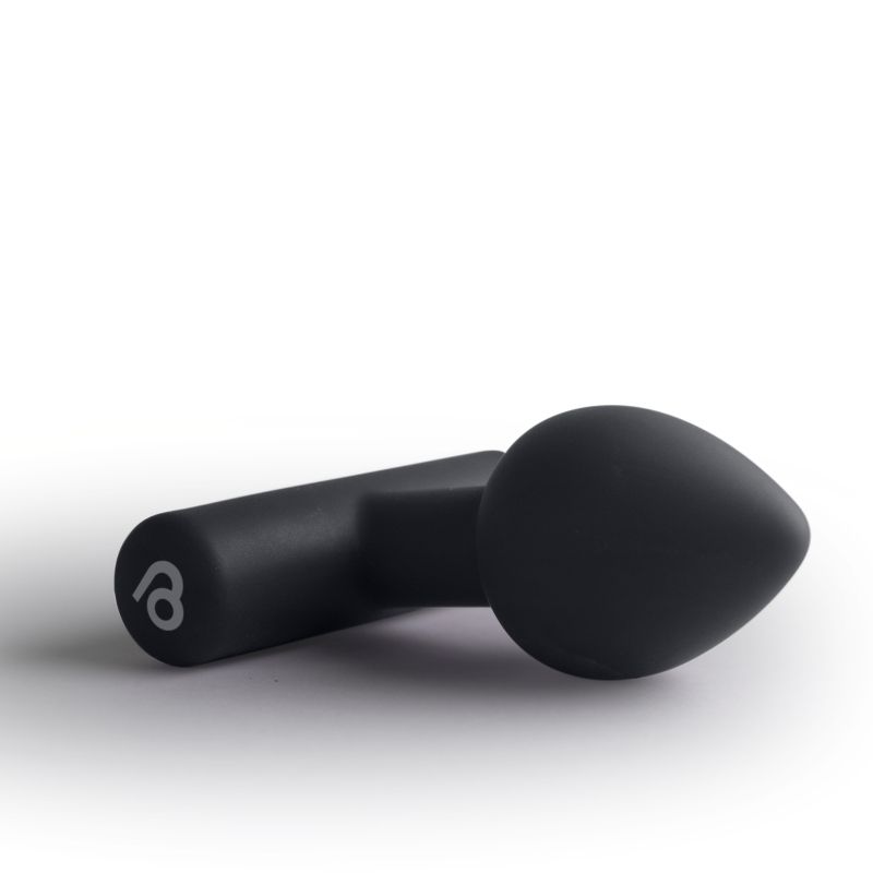 Rocks Off Nova Solaris Tapered Butt Plug Vibrator, Black