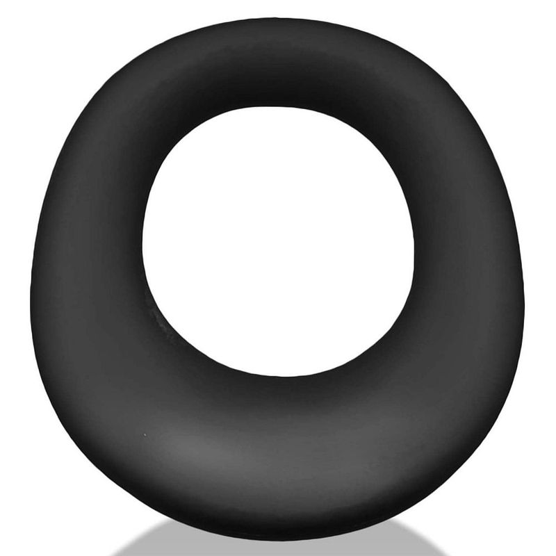 Black Expander Slim Scoop Cock Ring