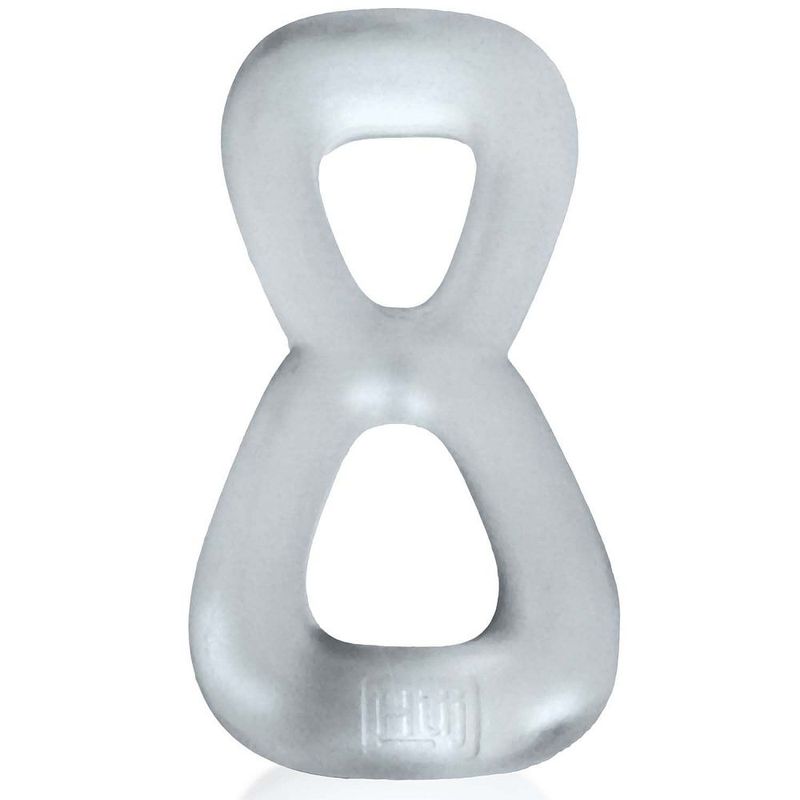 Boomerang Double Cock Ring showing its figure-eight dual-ring shape