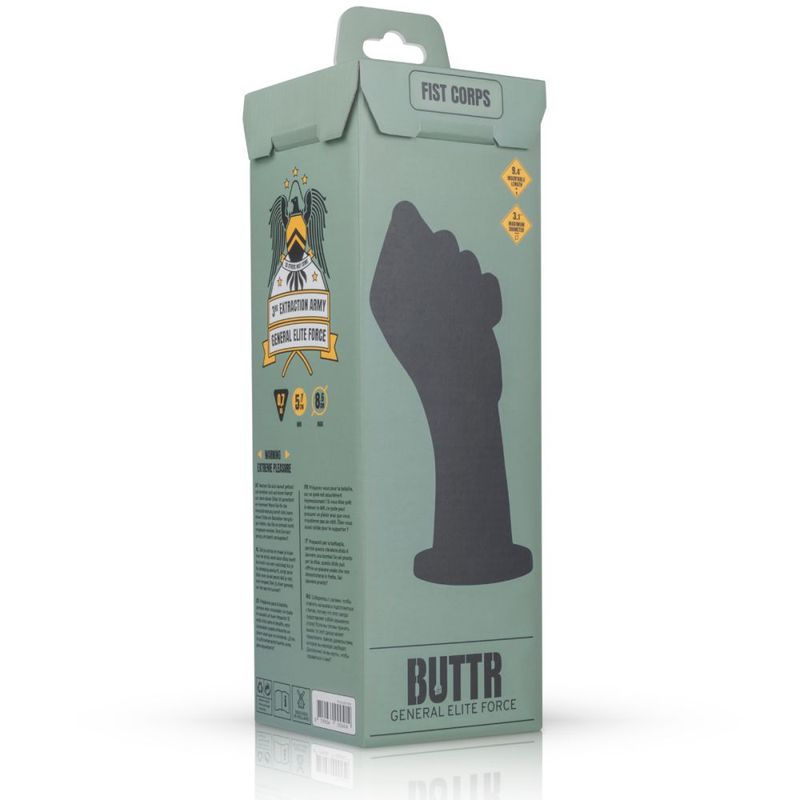 BUTTR FistCorps Huge XL Fist Dildo 8.7in (22cm) – Suction Base Fist Dildo