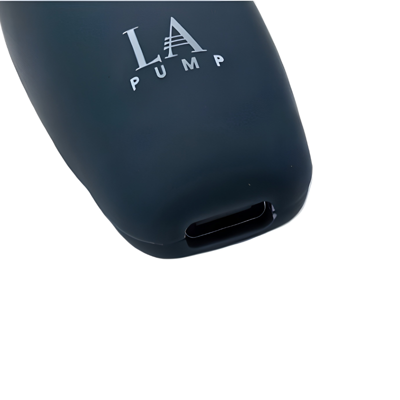 LA Pump Hush Pump 2.0 showing charging port
