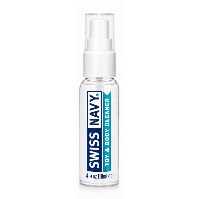 Swiss Navy Toy & Body Cleaner 118ml pump-spray bottle
