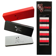 Sex Tower Couples Game with 54 wooden naughty challenge blocks for romantic date nights.