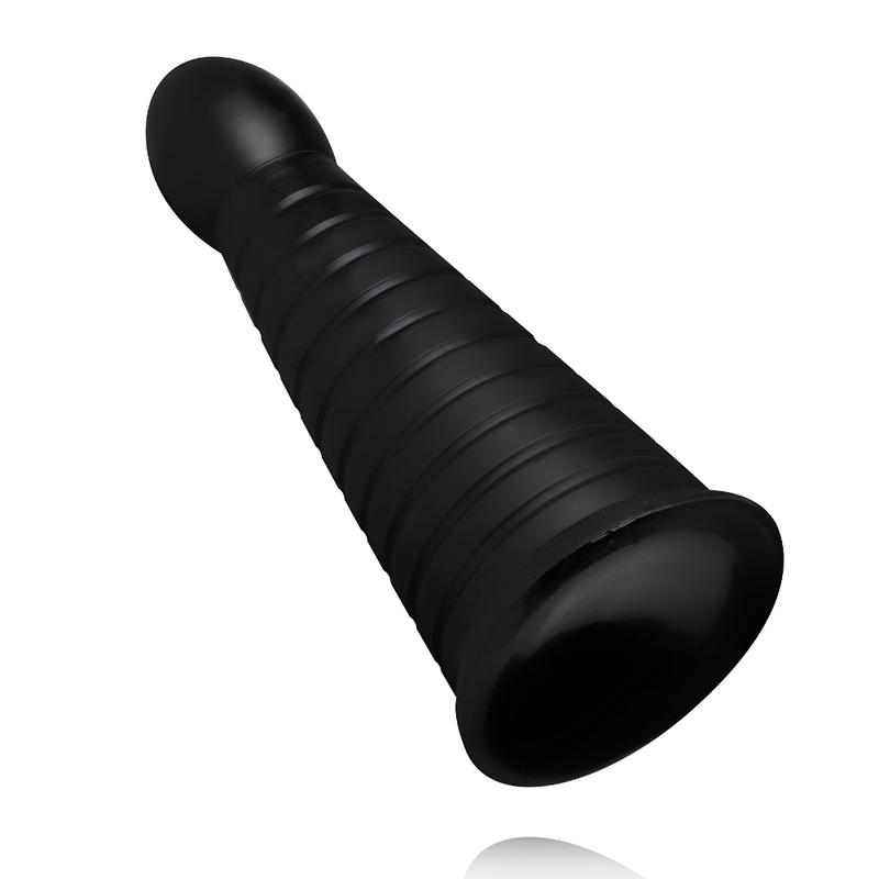 BUTTR Devil Dog XXL Butt Plug 10in (26cm) – Ribbed Suction Base Butt Plug