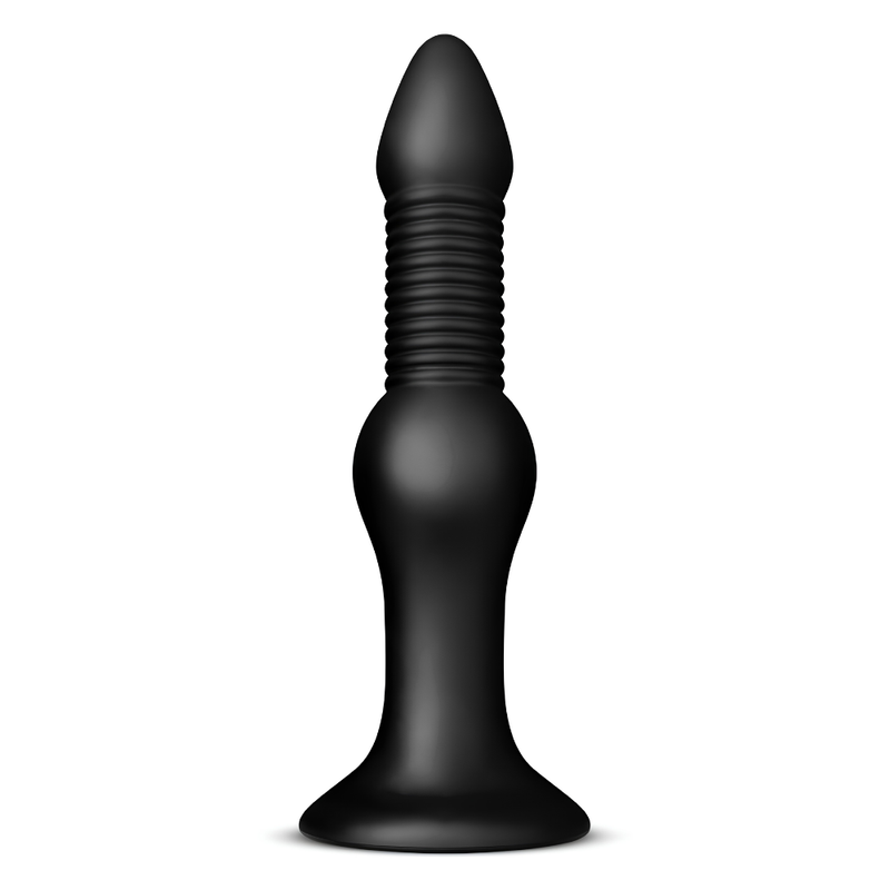 BUTTR Warhead Anal XXL Dildo 10in (25cm) – Ribbed Suction Base Dildo
